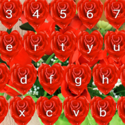 Keyboard mawar merah screenshot 8