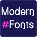 Modern Fonts for FlipFont Icon