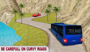 Modern Bus Simulator Uphill Drive screenshot 2