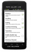 Photo Gallery Live Wallpaper screenshot 1
