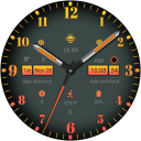 Three dials Orange