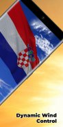 Croatia Flag Live Wallpaper screenshot 4