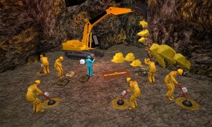 Gold Mine Construction Zone 3D: Crane Operator Sim screenshot 1