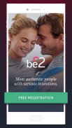 be2 – Matchmaking for singles screenshot 1