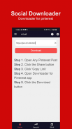 Video downloader for pinterest screenshot 1