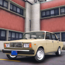 Village Driver VAZ 2107 Soviet Icon