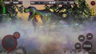 Lion vs Dinosaur Animal Simulator Game screenshot 4