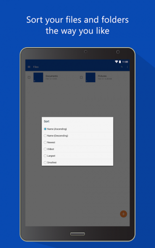 Microsoft OneDrive screenshot 1