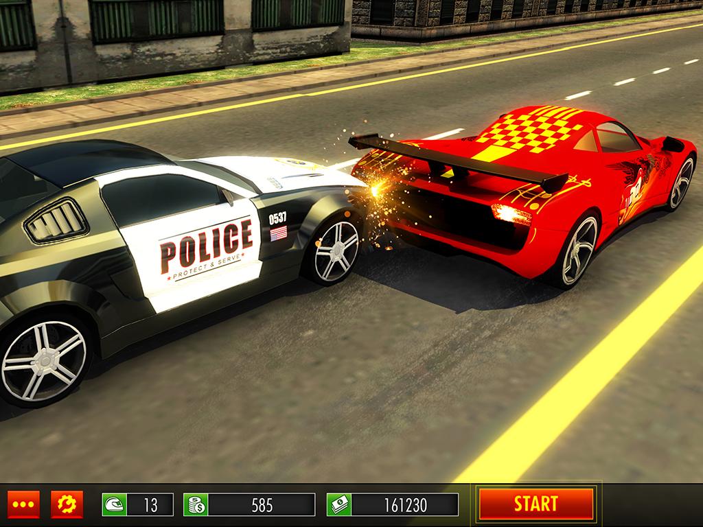 jogos reais de carros de polícia de mundo aberto: polícia perseguindo  gangster de carros e simulador 3D de corrida::Appstore for  Android