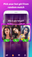 MeetU-تطبيق دردشة فيديو للتعارف على اجمل الفتيات screenshot 1