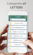 Letter Templates Offline -COVER Letter Writing App screenshot 0