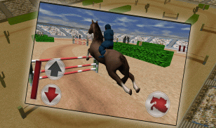 Jumping Horse Racing Simulator screenshot 1