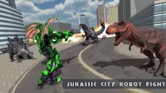 Dragon Robot Transform Game - Dinosaur World Fight screenshot 2