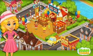 农场镇：农村之快乐故事. 农场镇：快乐农业日和食品农场游戏城市 screenshot 7