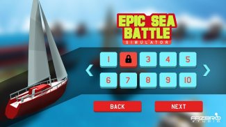 Epic Sea Battle Simulator - Battle Strategy Games screenshot 3