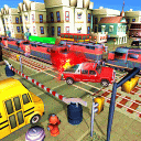 Train Road Crossy 3D Railroad Icon