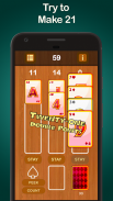 Puzzle 21 Blackjack Solitaire screenshot 11