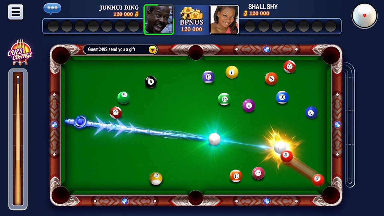 Jogo de Sinuca Online - Billiard Blitz Challenge 