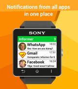 Informer - Notifications pour Sony SmartWatch 2 screenshot 3