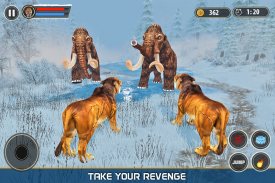 Sabertooth Tiger Revenge: Frozen Age screenshot 1