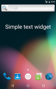 Simple Text Widget screenshot 5