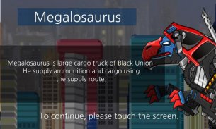 Megalosaurus - Combine! Dino Robot : Dinosaur Game screenshot 0