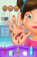 Médico de la mano juego niños screenshot 3