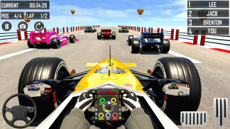 Formula Car Racing Stunt: Ramp Car Stunts screenshot 4