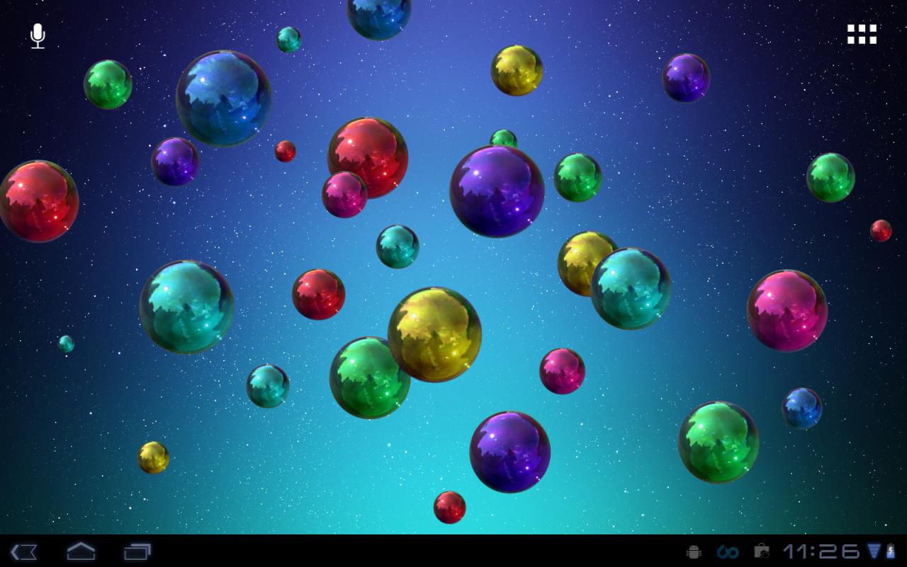 moving bubbles screensaver free download