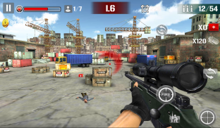 Sniper bắn lửa chiến tranh screenshot 4