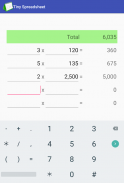 Tiny Spreadsheet screenshot 0