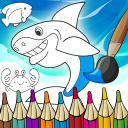 Shark Coloring Book