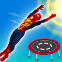 Superhero Flip Jump: Sky Fly Icon