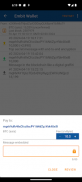 Embit: Bitcoin Wallet, Testnet screenshot 2