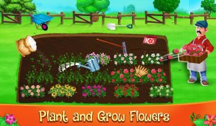 Andy's Garden Decoration Landscape Cleaning Game screenshot 1