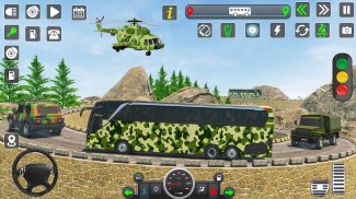 Militar Autobús Conduciendo screenshot 7