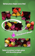 Rosas Jogo de Quebra-cabeça screenshot 5