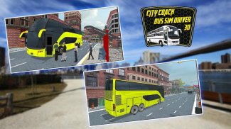City Coach Bus Sim Driver 3D screenshot 14