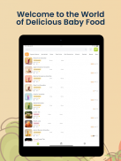 Baby Foods and Recipes screenshot 1