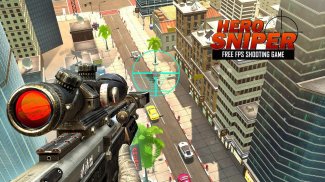 Hero Sniper FPS Free Gun Shooting Games 2020 screenshot 2
