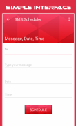 SMS Scheduler screenshot 2