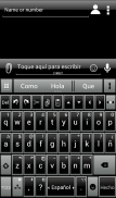 THEME AI TYPE BLACK GRAY screenshot 1