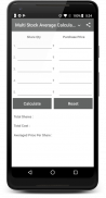 Stock Average Calculator screenshot 4