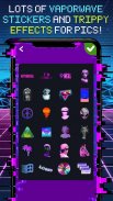 Aesthetic Photo Editor - Vaporwave Pic Stickers screenshot 5