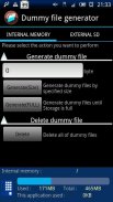 Dummy file generator screenshot 0