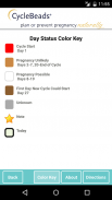 CycleBeads: Regla y ovulación screenshot 2