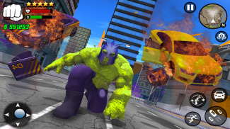 Gangster Crime Simulator - Giant Superhero Game screenshot 2