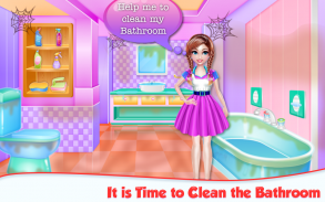 Highschool Girls House Cleaning screenshot 2