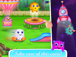 My Little virtual monster Fun - Pet care & play screenshot 2