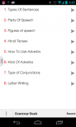 Hindi English grammar book screenshot 1